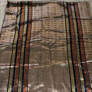 Silky  Shawl multi colored